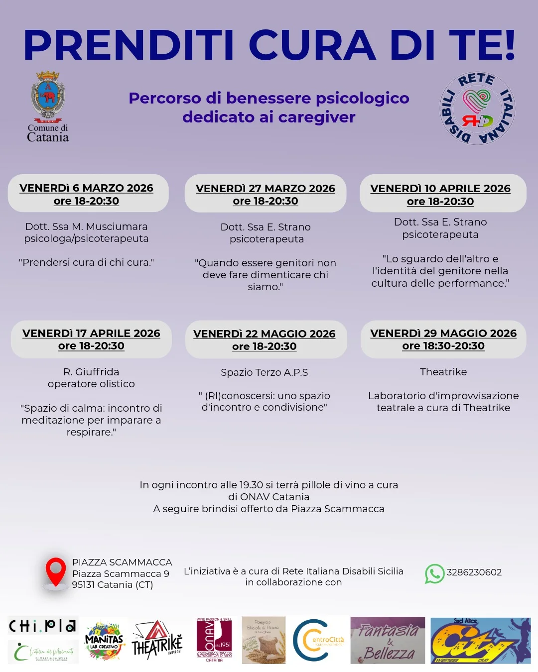 Progetto: Prenditi cura di te